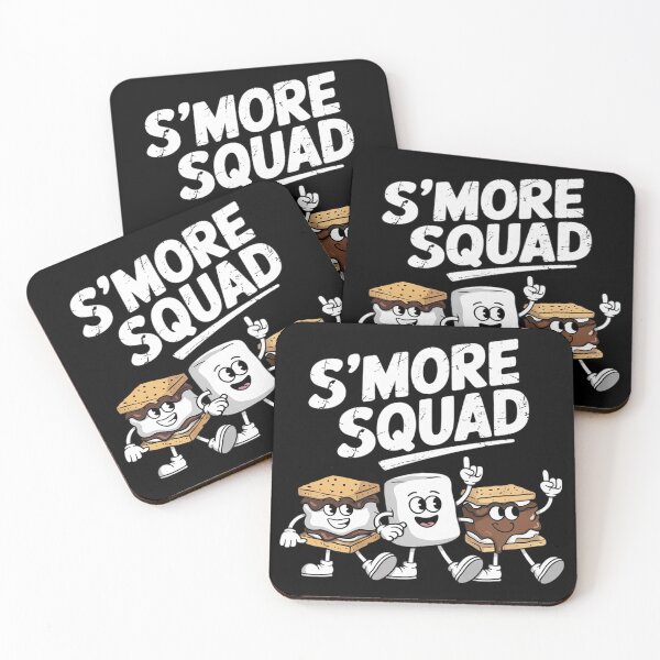 Item preview, Smore Squad Camping Campfire Chocolate Marshmallow S'mores  designed and sold by NailMolisa.
