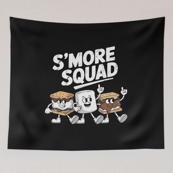 Artikelvorschau, Smore Squad Camping Lagerfeuer Schokoladen-Marshmallow-S'mores entworfen und verkauft von NailMolisa.