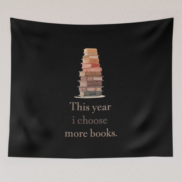Item preview, This year I choose more books, bok lover designed and sold by YvkafromPoland.