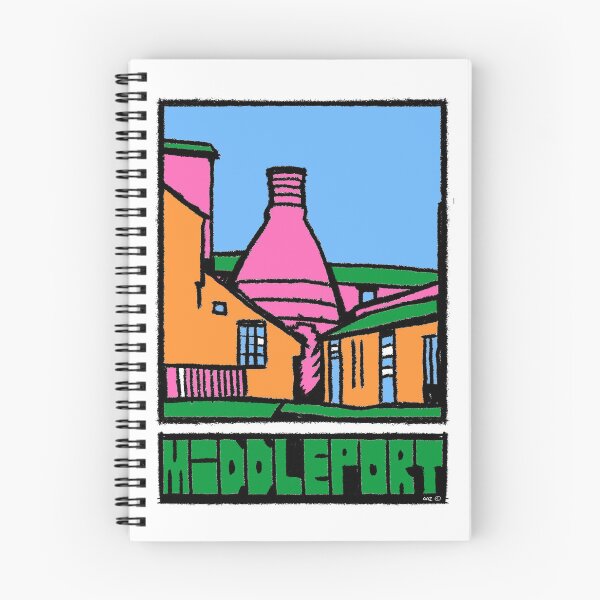 Item preview, Middleport Pottery – Stoke-on-Trent Pop Art Illustration designed and sold by GWARTGB.