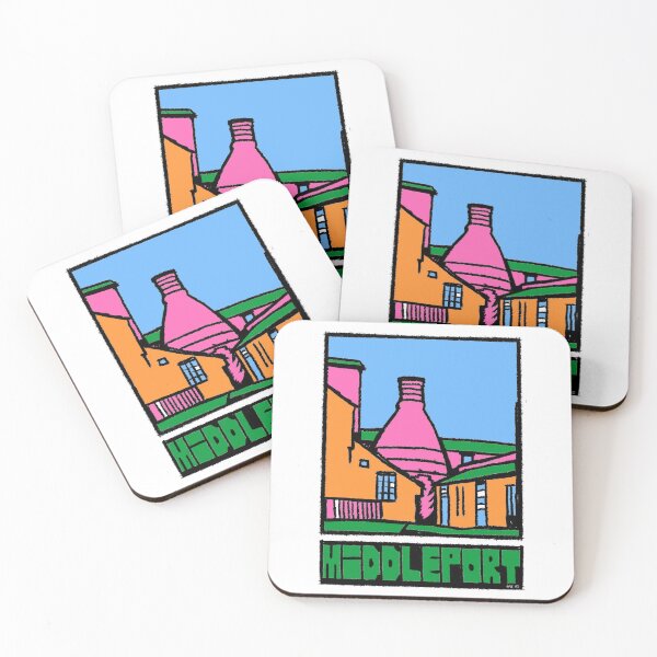 Item preview, Middleport Pottery – Stoke-on-Trent Pop Art Illustration designed and sold by GWARTGB.