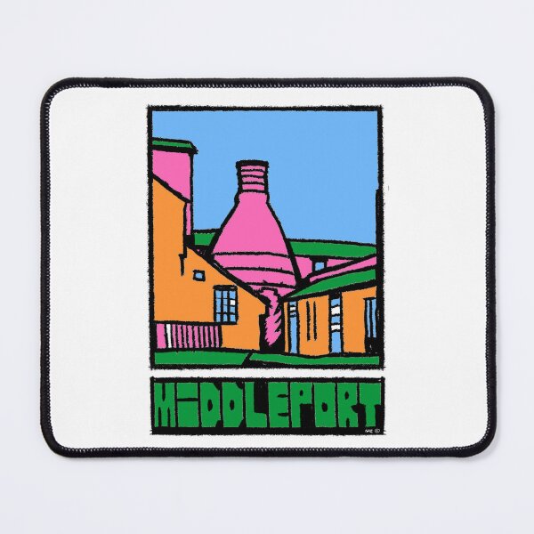 Item preview, Middleport Pottery – Stoke-on-Trent Pop Art Illustration designed and sold by GWARTGB.