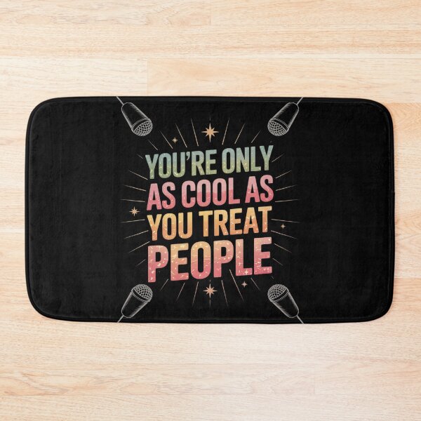 Item preview, You're Only As Cool As You Treat People Groovy Positive  designed and sold by FadeOfThrone.