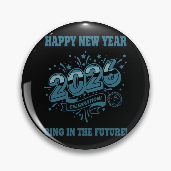Artikelvorschau, Frohes Neues Jahr 2026! Feierring Zukunft entworfen und verkauft von LuminOrb.
