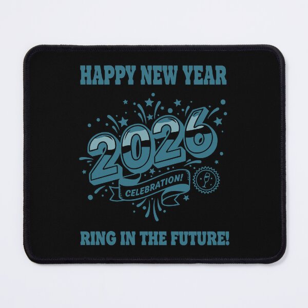 Item preview, Happy New Year 2026 Celebration Ring Future designed and sold by LuminOrb.