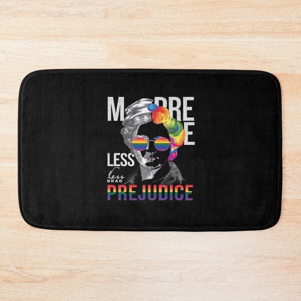 Item preview, LGBT Bisexual Proud Pride Month More Pride Less Prejudice  designed and sold by SyntaxClaw.