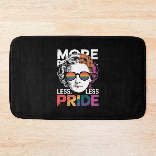 Item preview, LGBT Bisexual Proud Pride Month More Pride Less Prejudice designed and sold by AquaKiev.