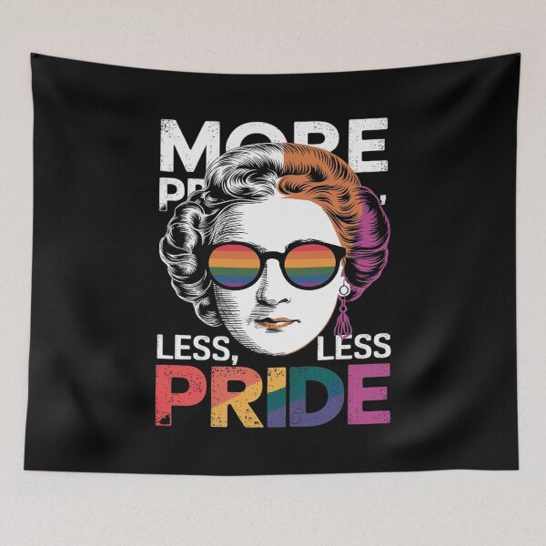 Item preview, LGBT Bisexual Proud Pride Month More Pride Less Prejudice designed and sold by AquaKiev.