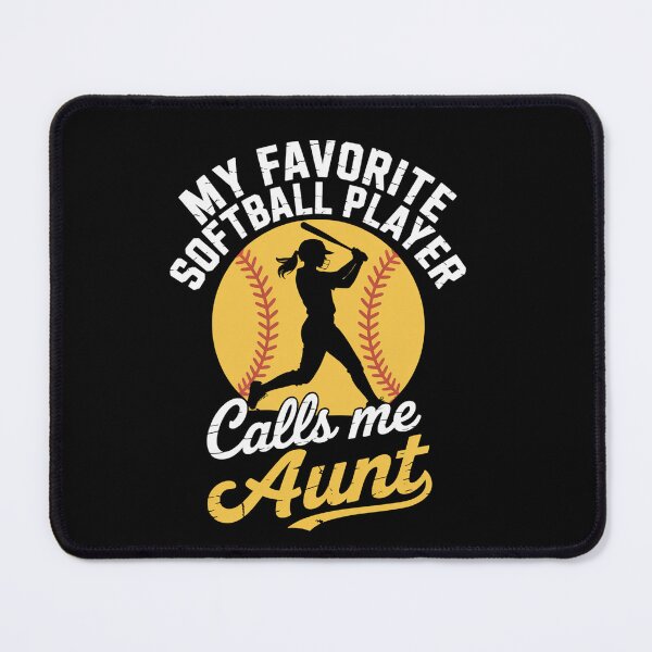 Item preview, My Favorite Softball Player Calls Me Aunt Softball Family designed and sold by MeowtivationP.