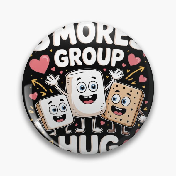 Item preview, S'Mores Group Hug - Funny Camping  designed and sold by NailMolisa.