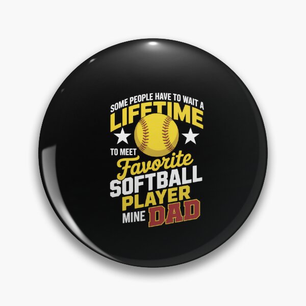 Item preview, My Favorite Softball Player Calls Me Dad designed and sold by MeowtivationP.