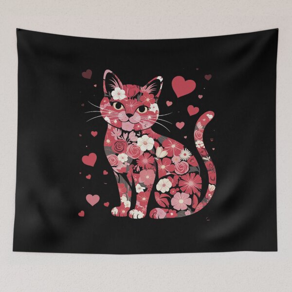 Item preview, Happy Meowentine's Day Funny Girls Cat Valentines Day Women  designed and sold by MyzoToyota.
