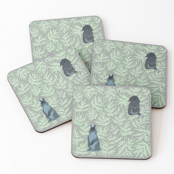 Item preview, Mugwort Acanthus Rabbits pattern inspired by William Morris designed and sold by tayaan.