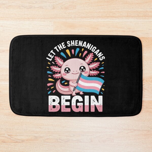 Item preview, Axolotl Transgender Flag Shenanigans Trans Transsexual Pride designed and sold by FadeOfThrone.