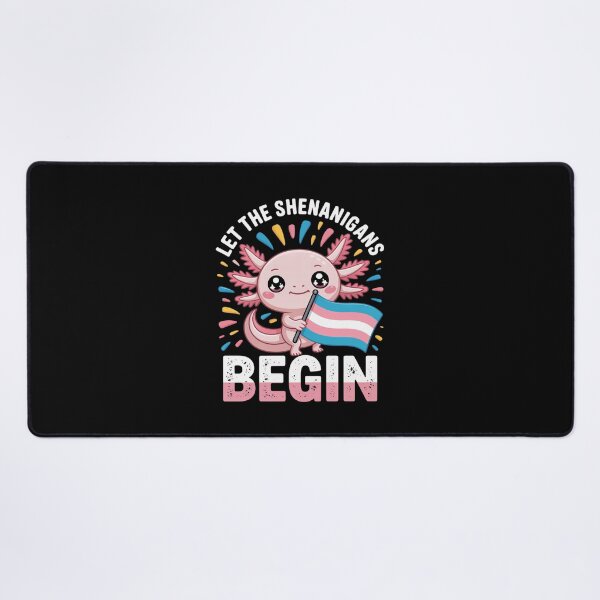 Item preview, Axolotl Transgender Flag Shenanigans Trans Transsexual Pride designed and sold by FadeOfThrone.