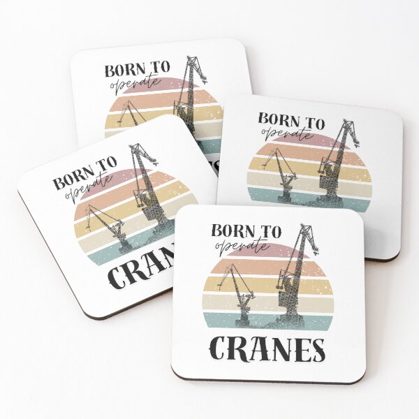 Item preview, Crane Operator Born to Operate Cranes designed and sold by alczar.