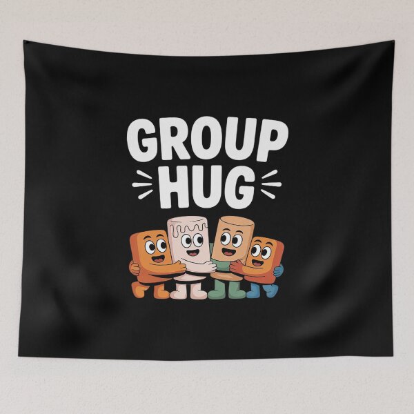 Item preview, Smores Group Hug Campfire Marshmallow Smores Lovers  designed and sold by NailMolisa.