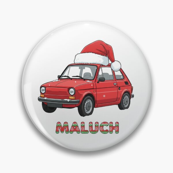 Item preview, Maluch Fiat 126p Christmas edition designed and sold by LaurannaDesign.