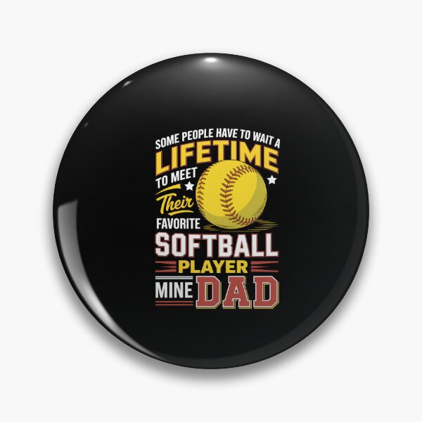 Item preview, My Favorite Softball Player Calls Me Dad designed and sold by MeowtivationP.