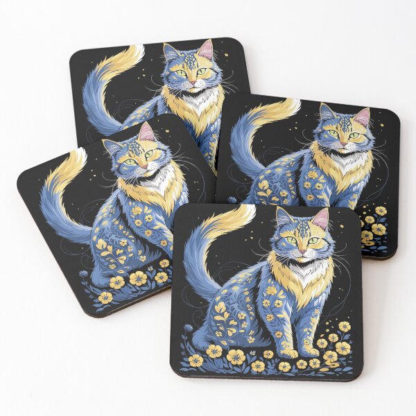 Item preview, I Stand With Ukraine Cat Floral Ukraine Strong  designed and sold by MyzoToyota.