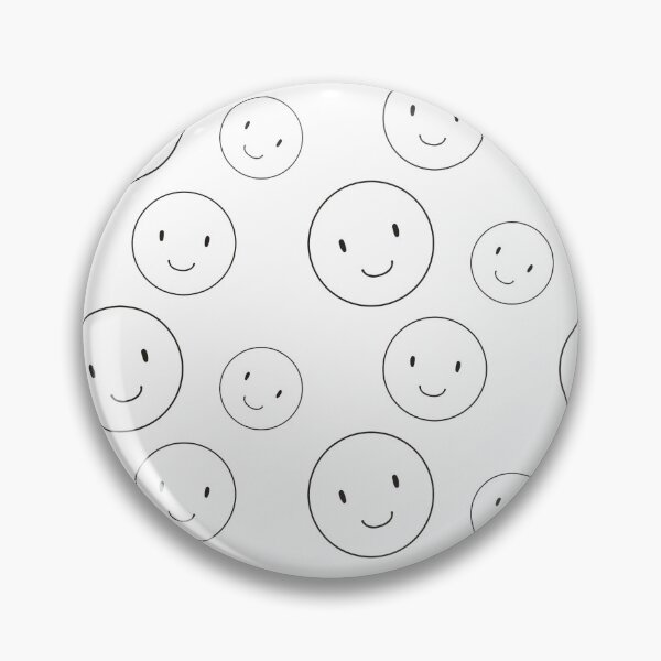 Item preview, Minimal Smiley Face Pattern Design designed and sold by Porpor Artwork.