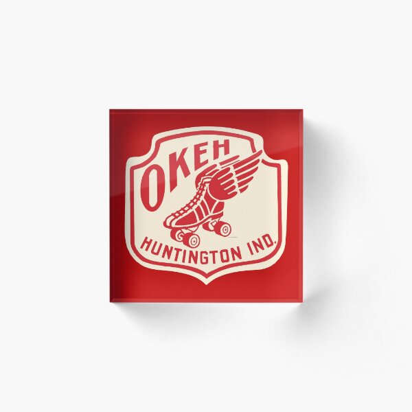 Okeh Roller Rink Acrylic Block