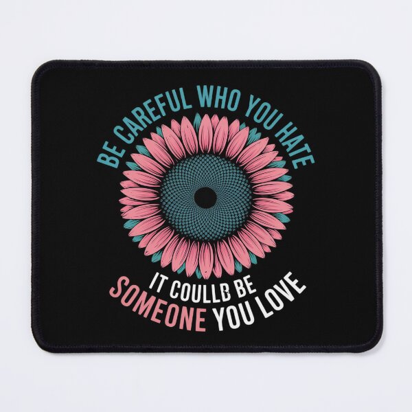 Item preview, Be Careful Who You Hate Transgender Pride Flag designed and sold by MarryIsMonth.