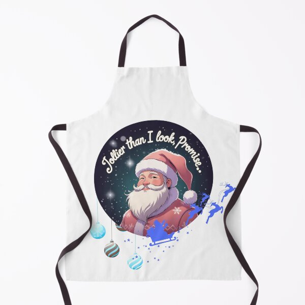 Item preview, Jollier Than I Look funny christmas slogan designed and sold by SloganSauce.
