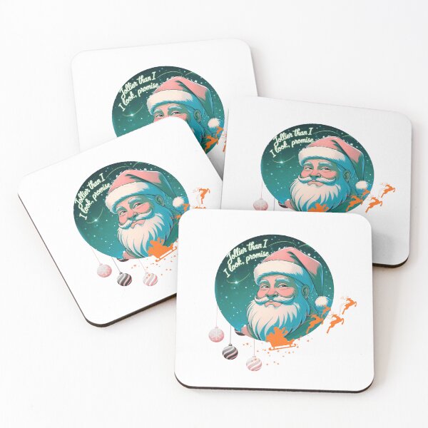 Item preview, Jollier Than I Look festive humor designed and sold by SloganSauce.