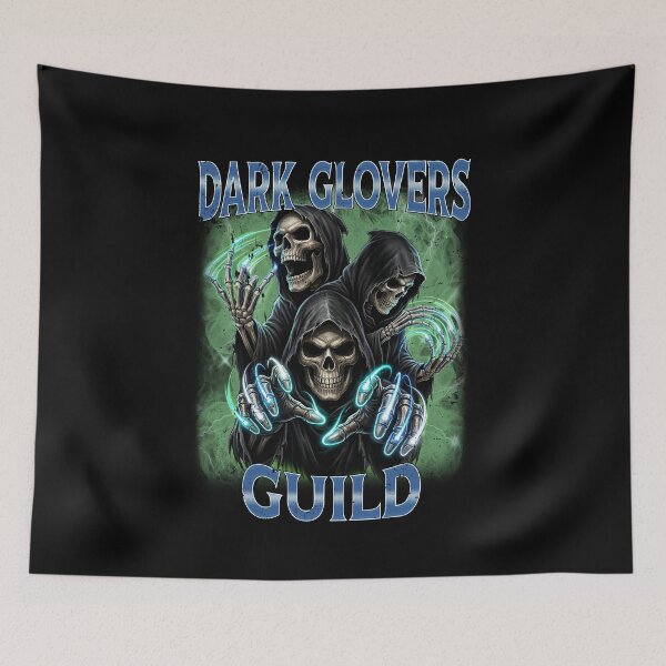 Item preview, Unhinged Dark Gloving Psychology Glovers Guild Meme designed and sold by elderberry.