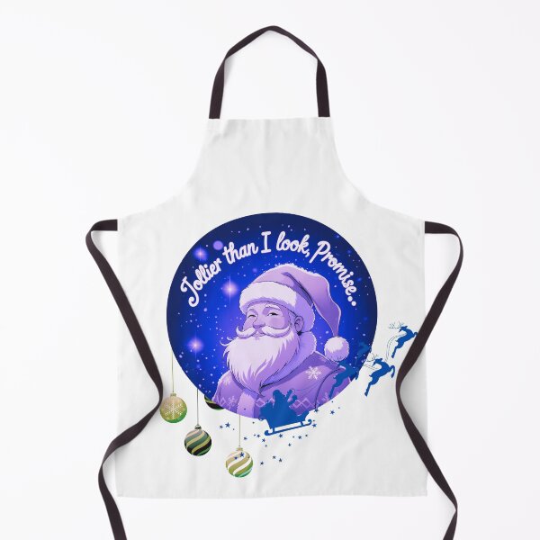 Item preview, Jollier Than I Look christmas attitude designed and sold by SloganSauce.