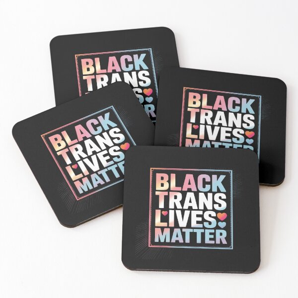 Item preview, Black Trans Lives Matter Transgender designed and sold by MarryIsMonth.