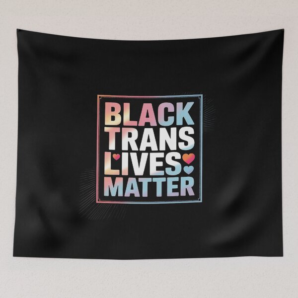 Item preview, Black Trans Lives Matter Transgender designed and sold by MarryIsMonth.