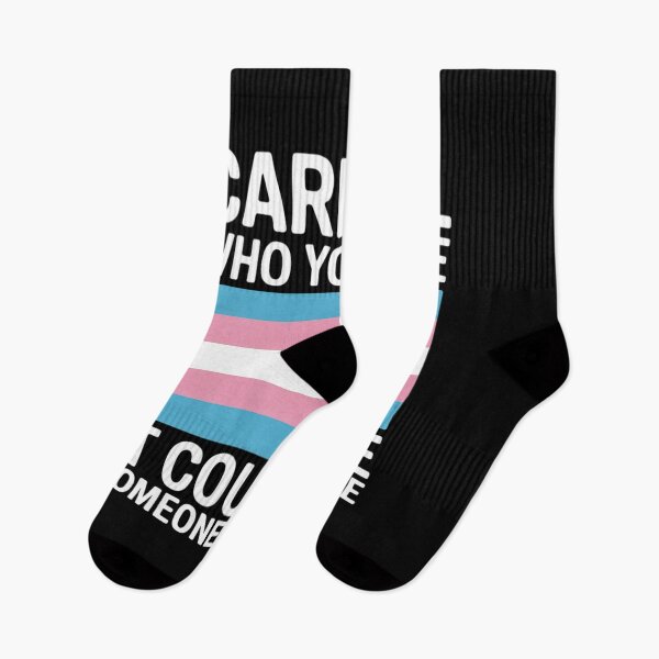 Item preview, Careful Who You Hate Transgender Flag designed and sold by FadeOfThrone.