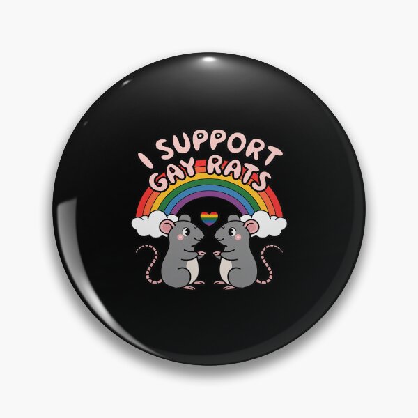 Item preview, LGBT Rainbow I Support Gay Rats LGBTQ Community Pride Month  designed and sold by AquaKiev.