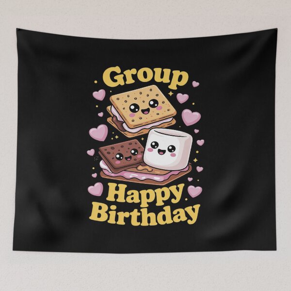 Item preview, Smores Marshmallow Roasting Camping Group Hug S'mores Lover  designed and sold by NailMolisa.