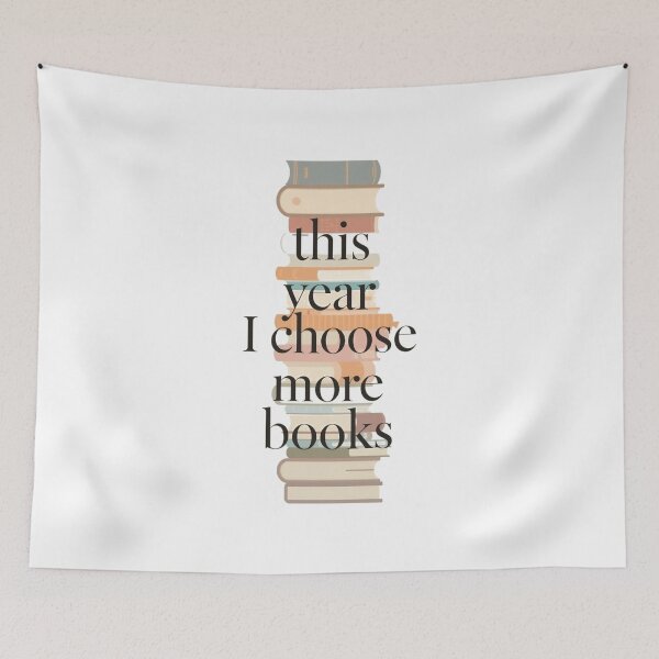 Item preview, This year I choose more books, bok lover designed and sold by YvkafromPoland.