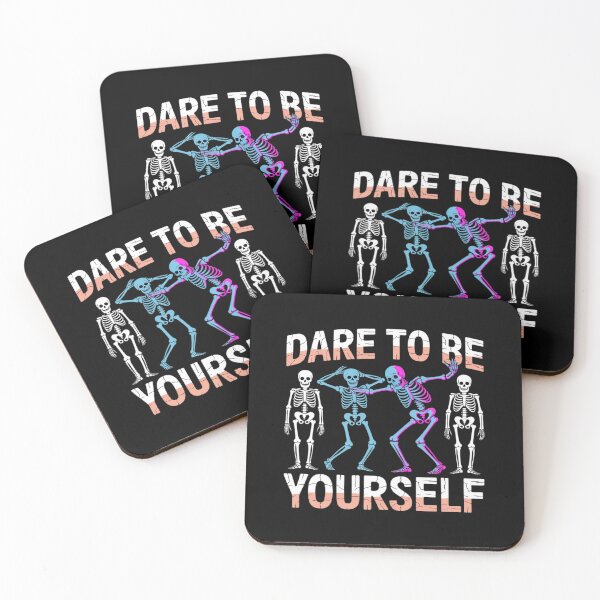 Item preview, Dare To Be Yourself Skeleton Dab Transgender Trans Pride designed and sold by MarryIsMonth.