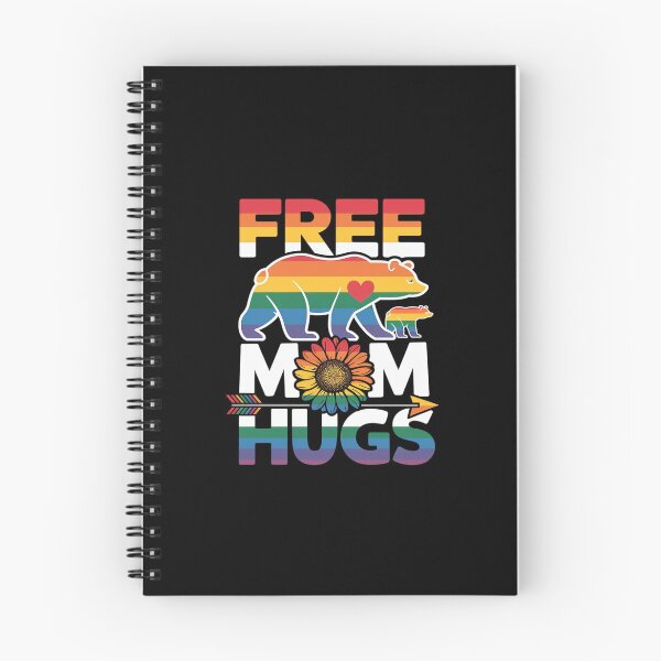 Item preview, LGBTQ Pride Mama Bear Free Mom Hugs LGBT Proud Rainbow Ally  designed and sold by AquaKiev.