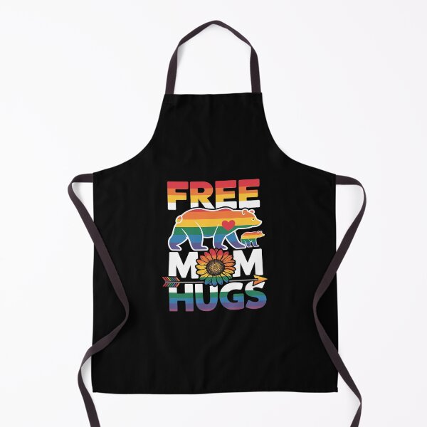Item preview, LGBTQ Pride Mama Bear Free Mom Hugs LGBT Proud Rainbow Ally designed and sold by AquaKiev.