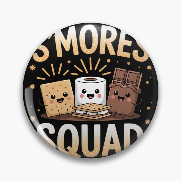 Item preview, S'mores Marshmallows Funny Smores Squad Camping Campfire  designed and sold by NailMolisa.