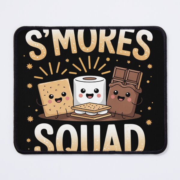 Item preview, S'mores Marshmallows Funny Smores Squad Camping Campfire  designed and sold by NailMolisa.