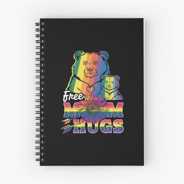 Item preview, LGBTQ Pride Mama Bear Free Mom Hugs LGBT Proud Rainbow Ally  designed and sold by SyntaxClaw.