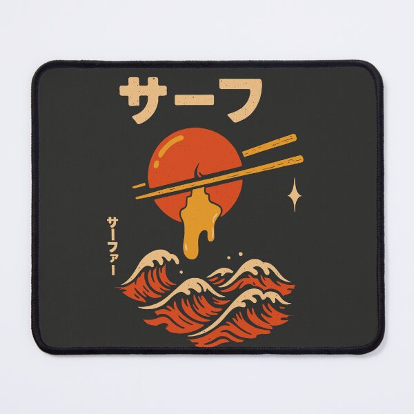 Item preview, Surreal Red Japanese Sun Egg Yolk designed and sold by Teeseas Wave.