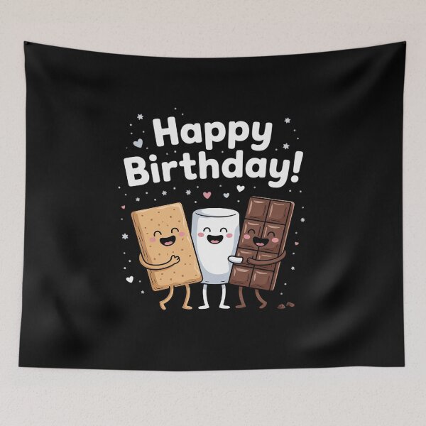 Item preview, Smores, abrazo grupal, malvavisco y chocolate designed and sold by NailMolisa.