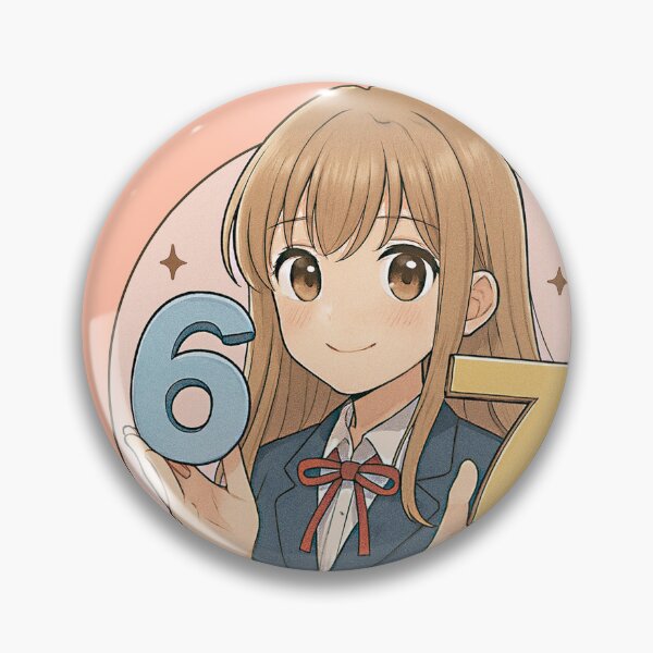 Item preview, Himeno Ai × 67 Original JK Shoujo Anime Girl Number Meme Collaboration Illustration designed and sold by Mog Mog Eatalot – Tokyo x A’dam Mashup.