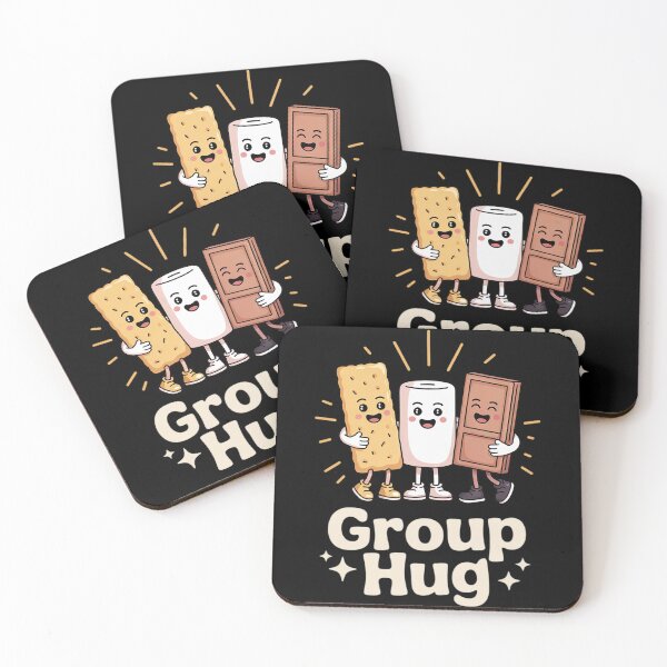 Item preview, Smores S'mores Group Hugs Kids Fun Camping Food Marshmallows  designed and sold by NailMolisa.