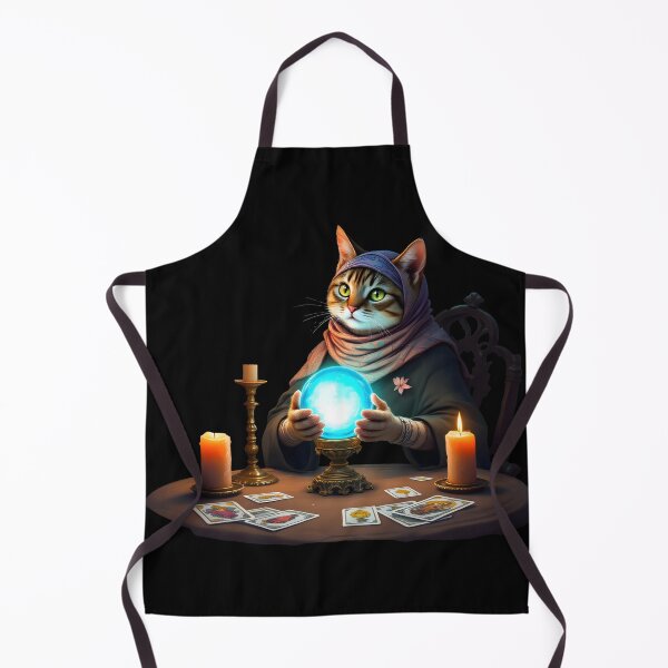 Item preview, cat art Fortune Telling Cat Art designed and sold by Uglyandcute.