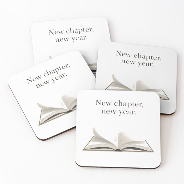Item preview, New Year, new chapter, book lover designed and sold by YvkafromPoland.