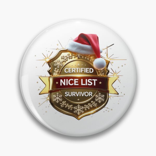 Item preview, Nice List Survivor designed and sold by SloganSauce.